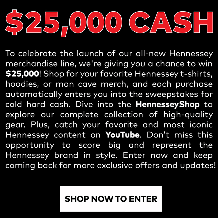 Hennessey Swag Stash Sweepstakes - Shop Now