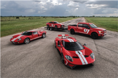 Picture of Hennessey Heritage Edition Vehicles 26" x 18" Canvas