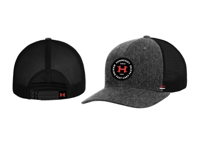 Picture of Hennessey Charcoal/Black Patch Hat