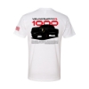 Back of the Hennessey VelociRaptoR 1000 Tee featuring 1000 horsepower supertruck graphic